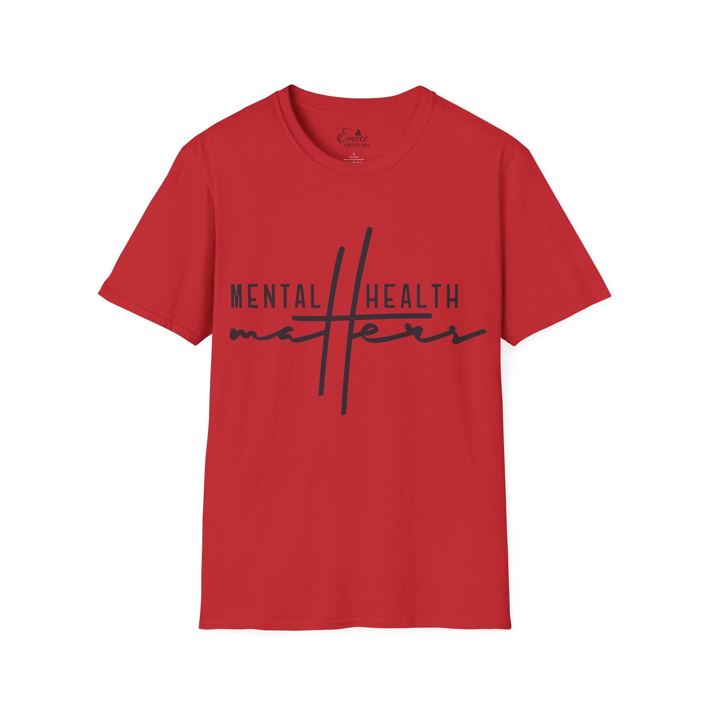 MENTAL HEALTH MATTERS (Unisex Softstyle T-Shirt)