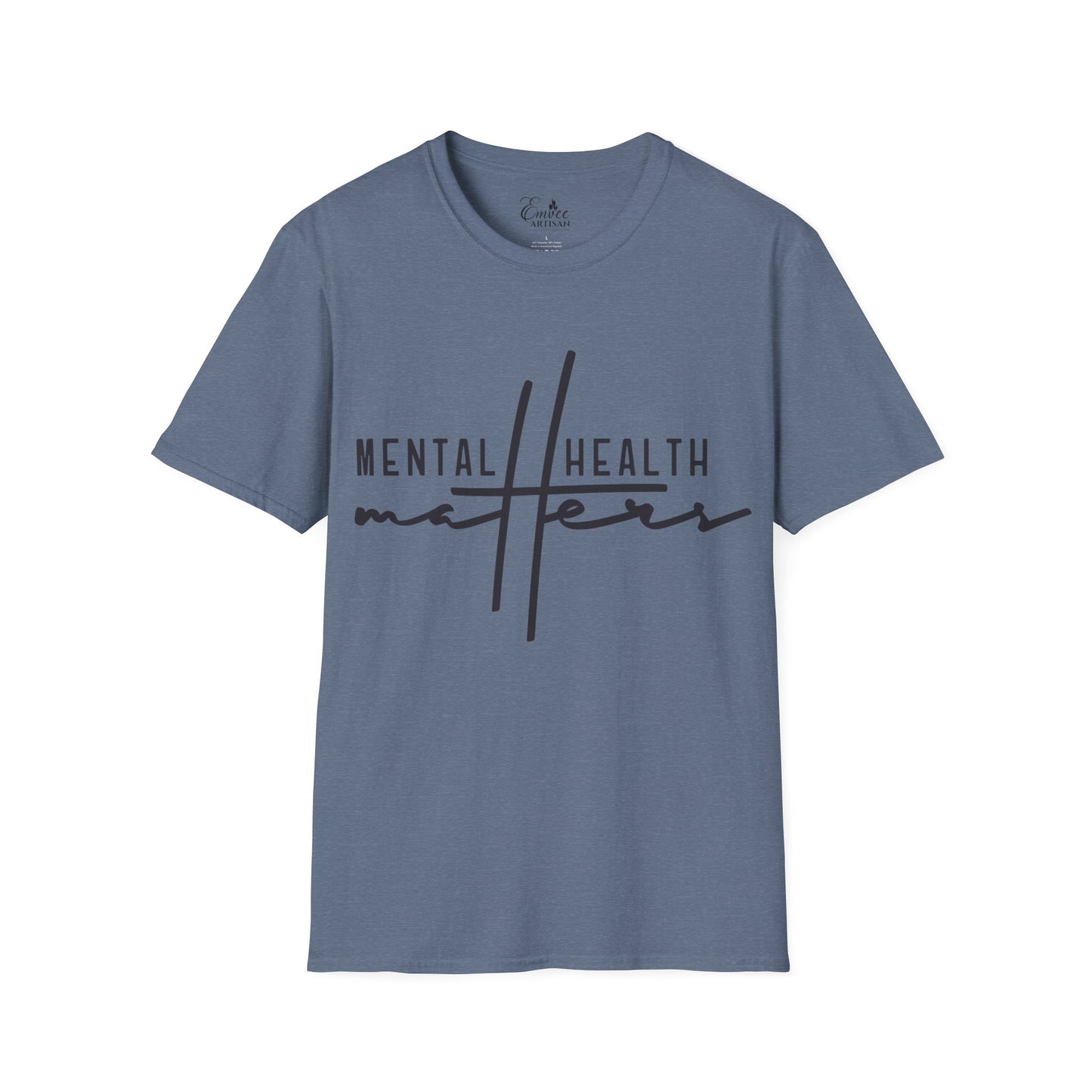 MENTAL HEALTH MATTERS (Unisex Softstyle T-Shirt)