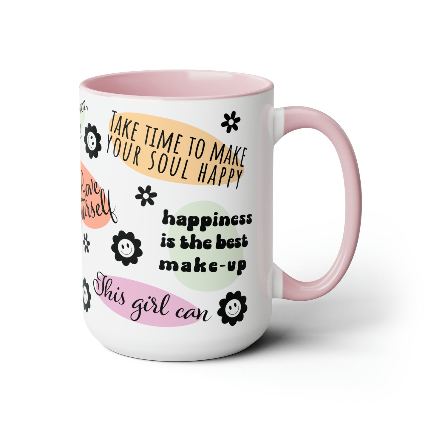 Self-Love Coffee Mugs, 15oz