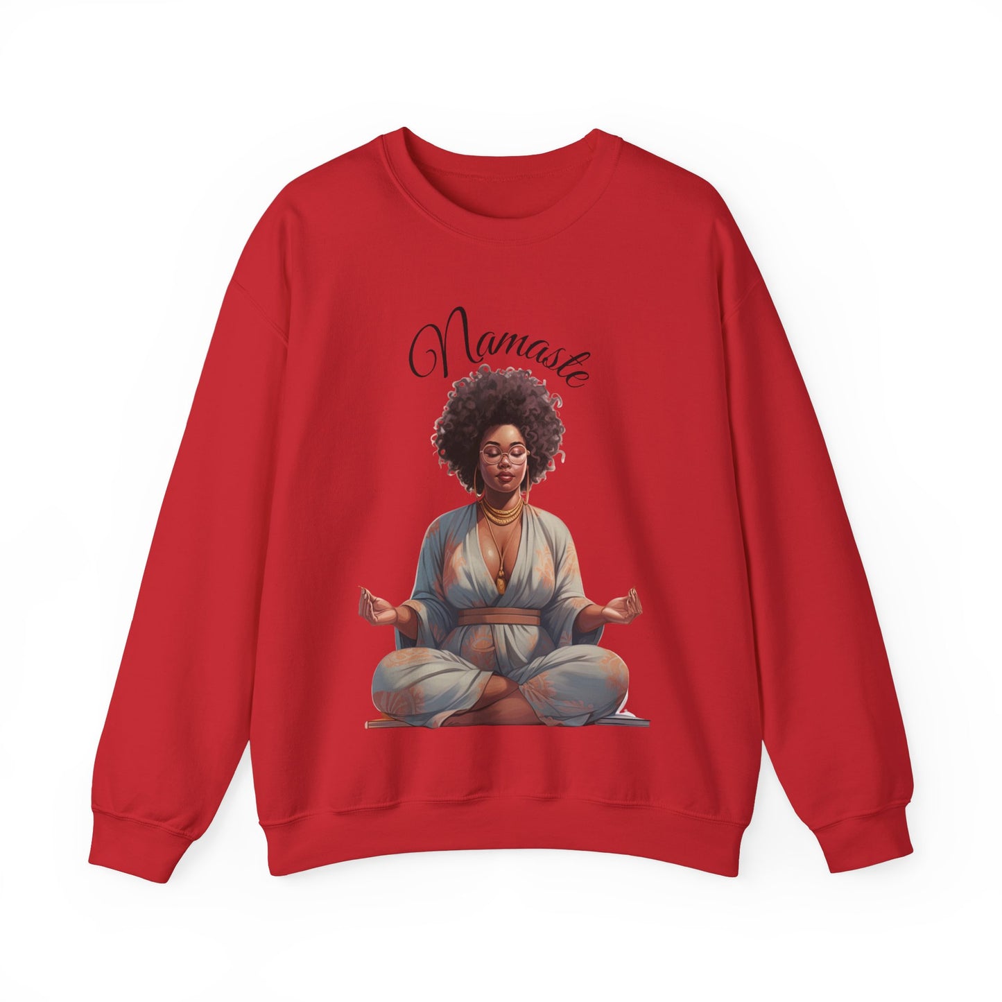 NAMASTE (Unisex Heavy Blend™ Crewneck Sweatshirt)