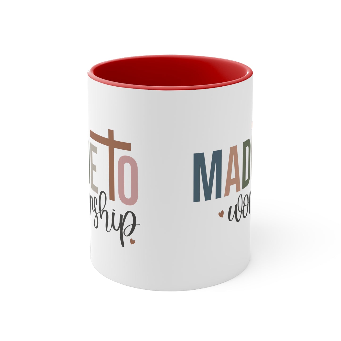 Made to Worship,  Coffee Mug, 11oz