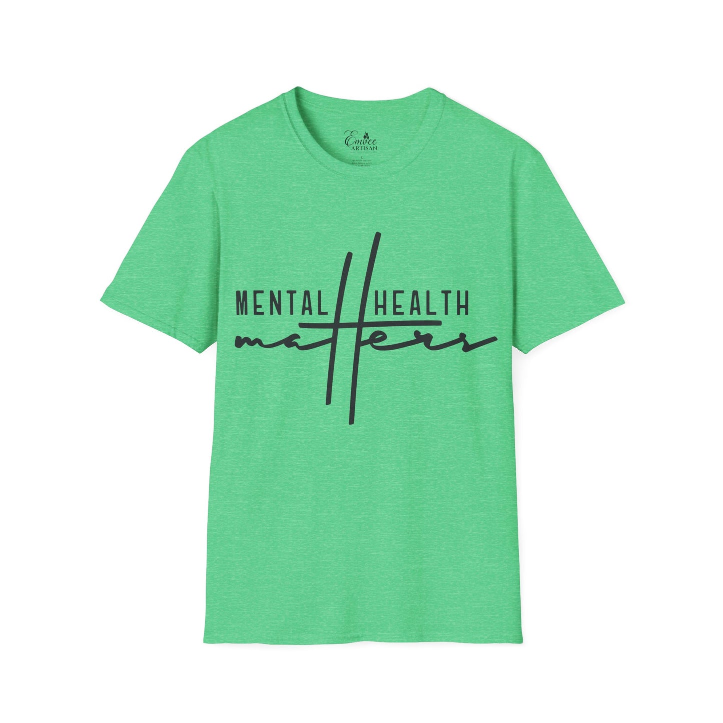 MENTAL HEALTH MATTERS (Unisex Softstyle T-Shirt)