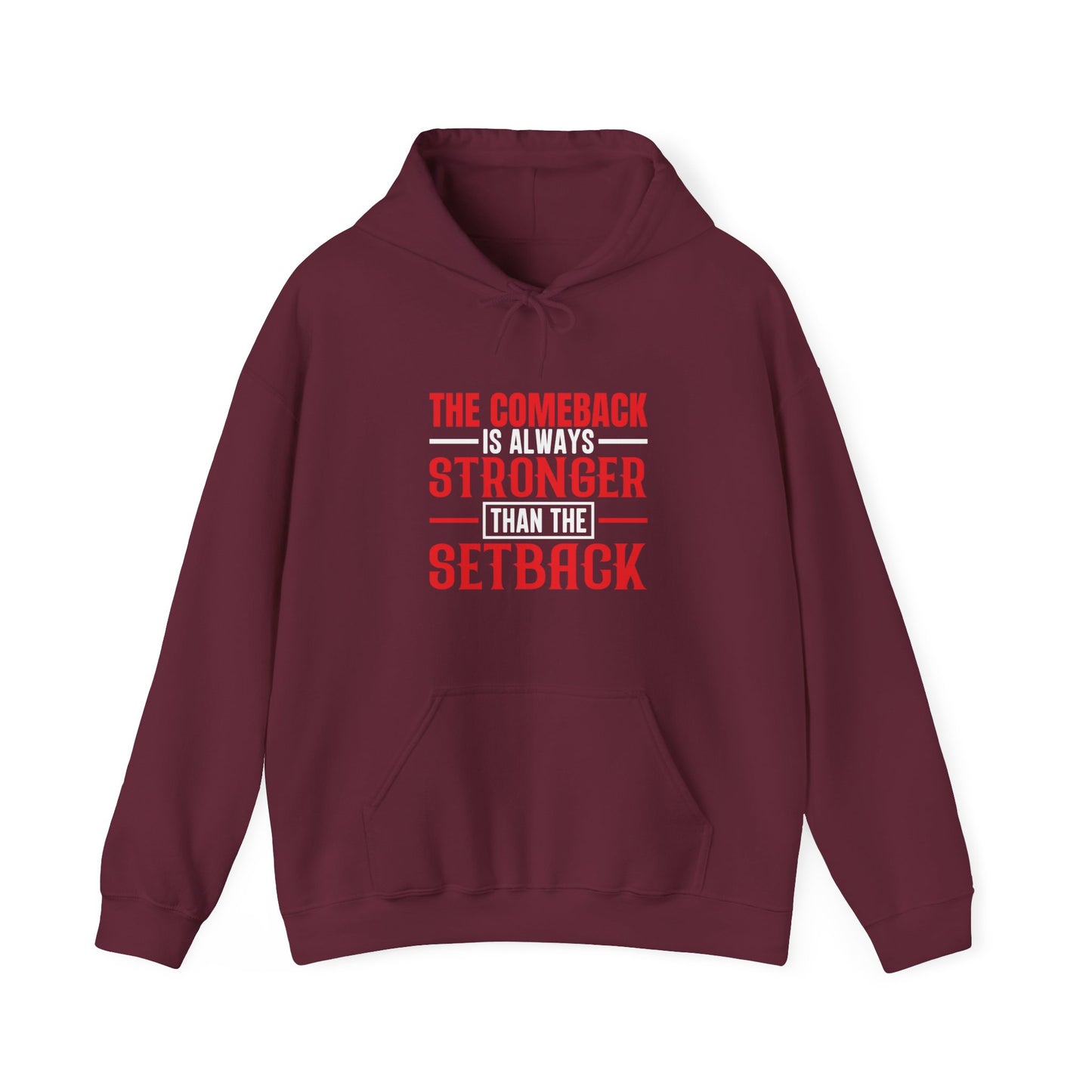 The Comeback is Always Stronger (Unisex Heavy Blend™ Hooded Sweatshirt)