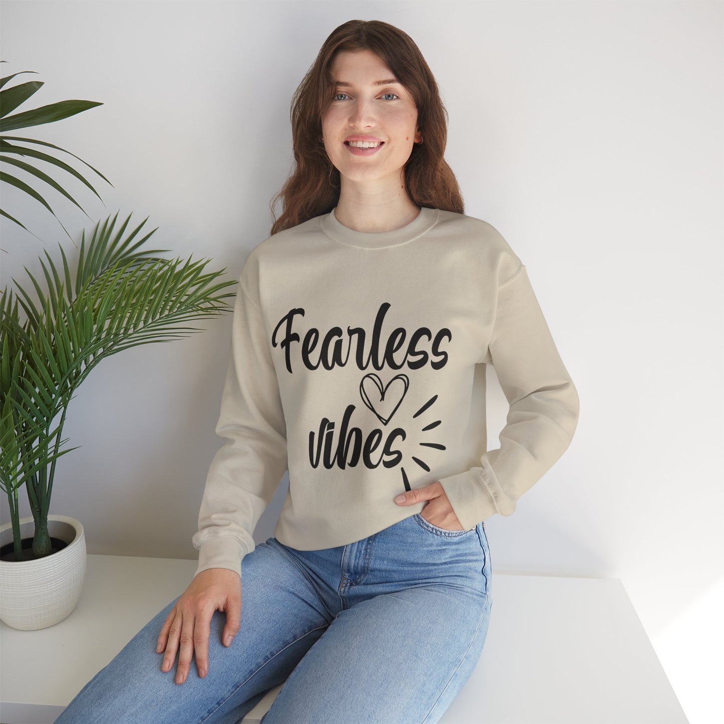 FEARLESS (Unisex Heavy Blend™ Crewneck Sweatshirt)