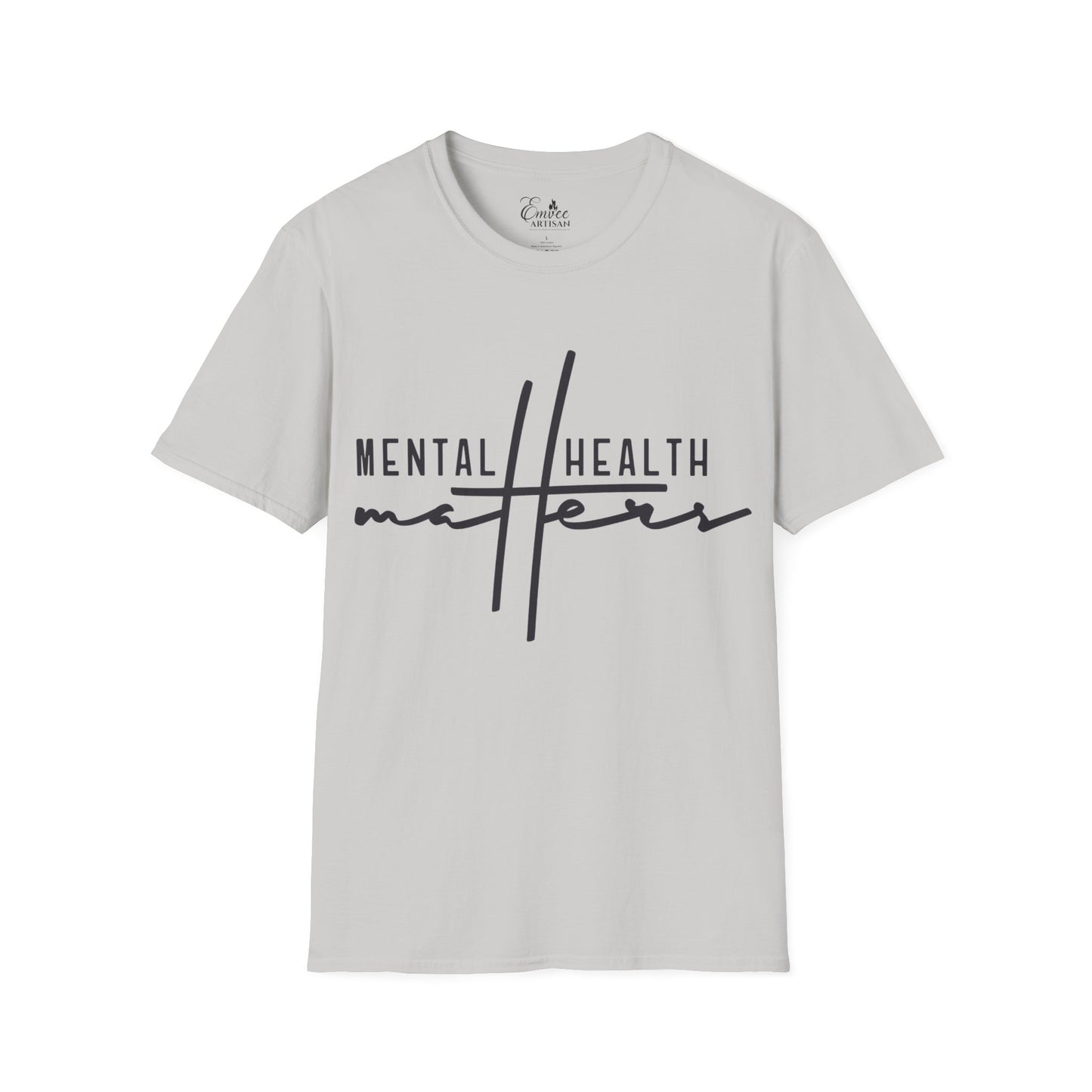 MENTAL HEALTH MATTERS (Unisex Softstyle T-Shirt)