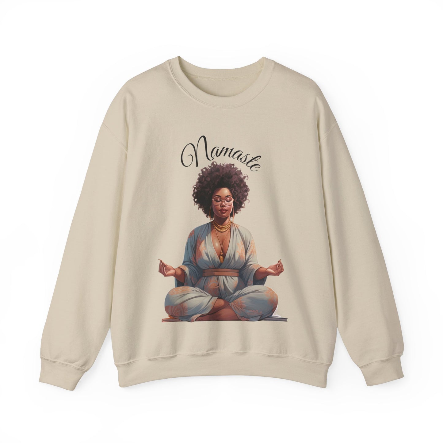 NAMASTE (Unisex Heavy Blend™ Crewneck Sweatshirt)