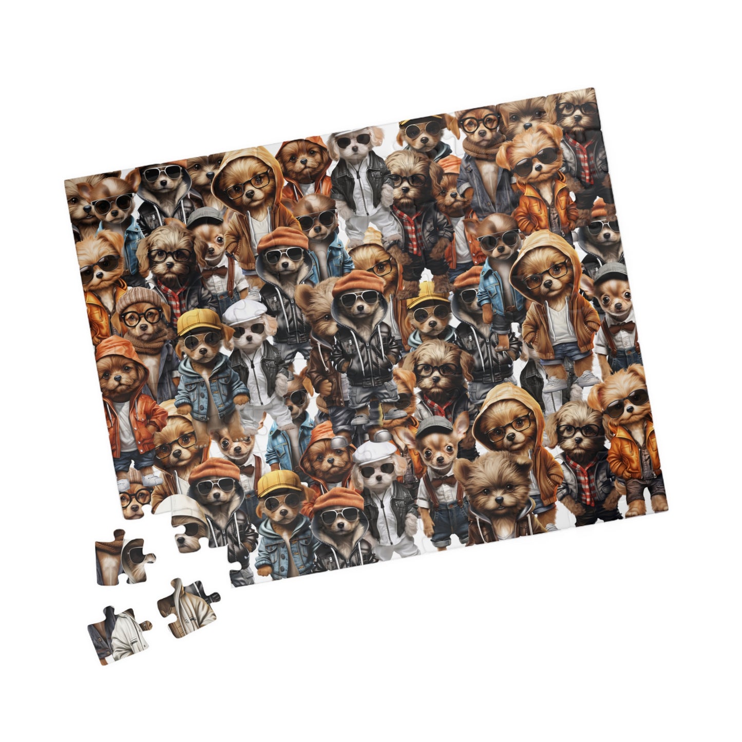 Pups Puzzle (110 piece)