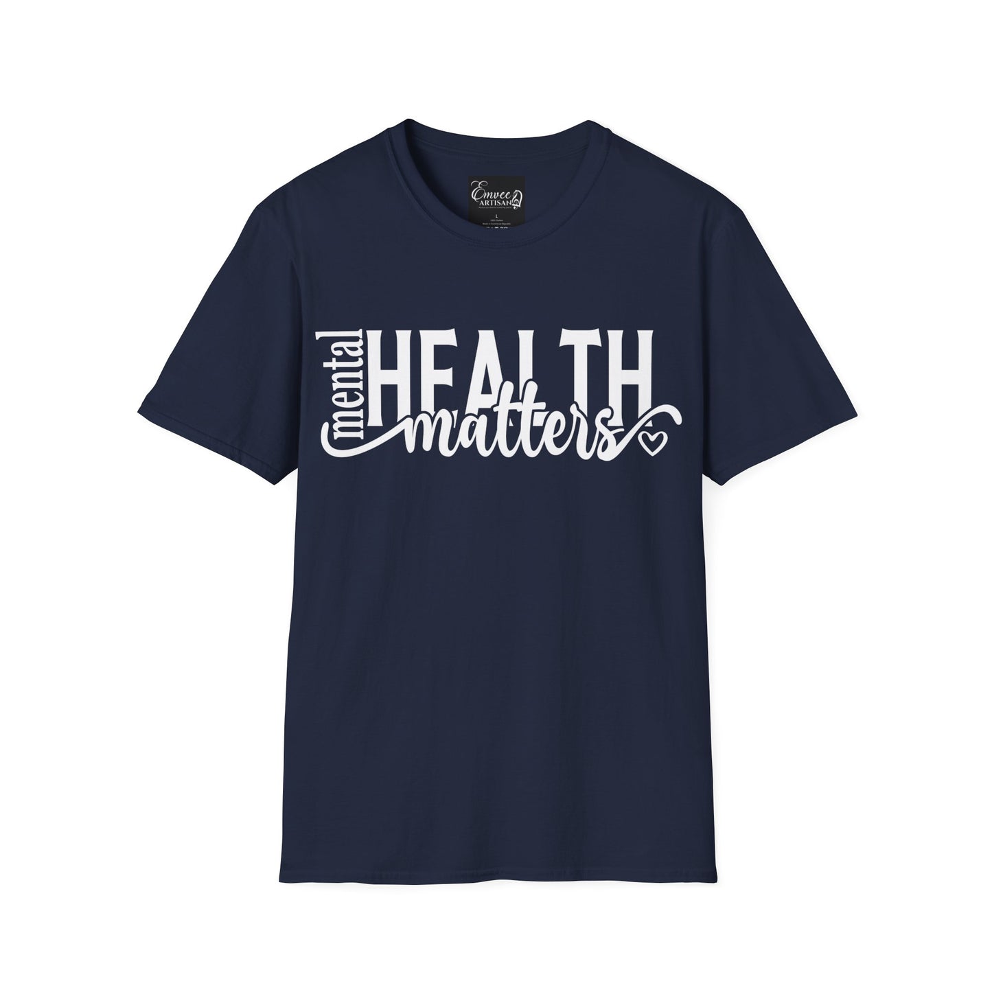 Mental Health Matters (Unisex Softstyle T-Shirt)