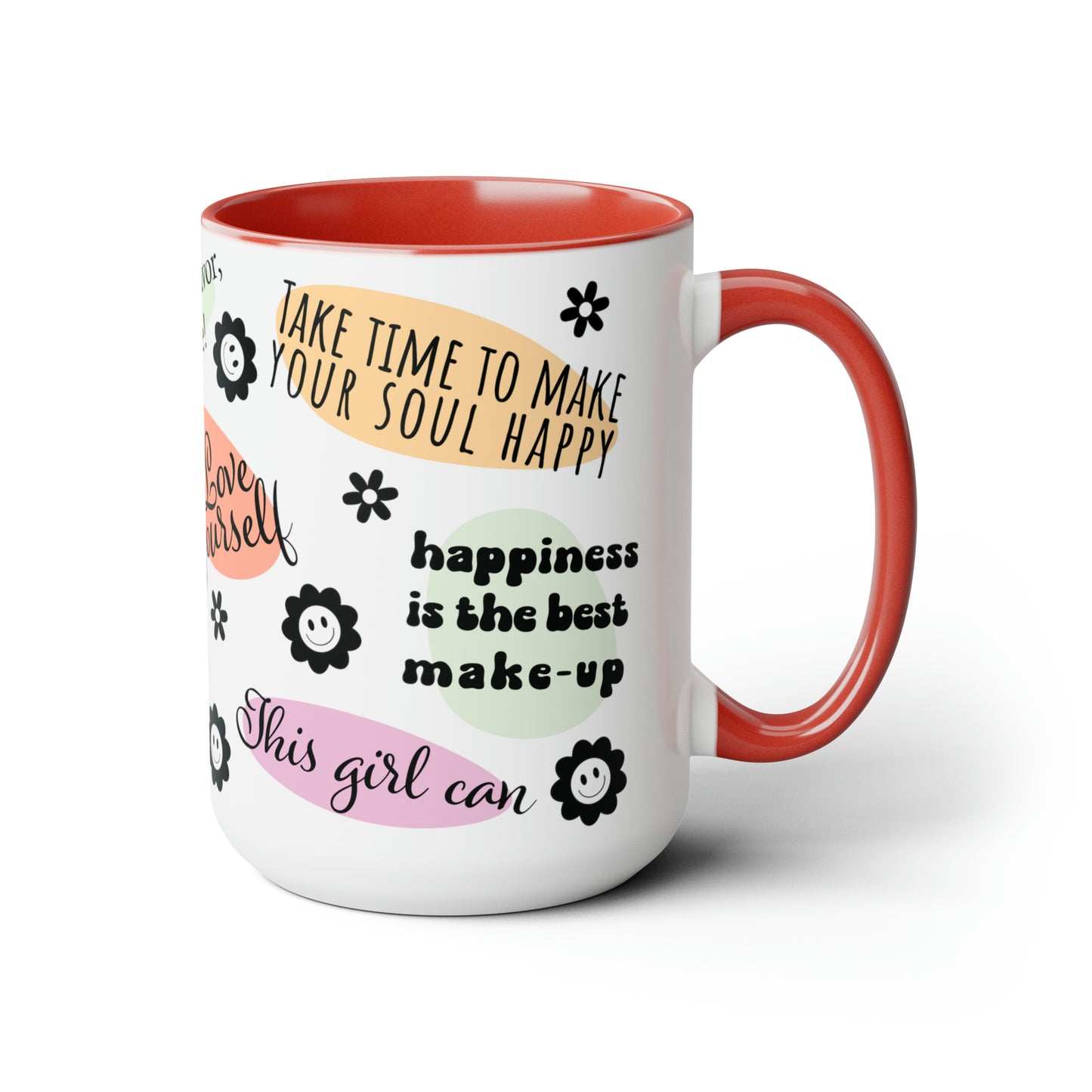 Self-Love Coffee Mugs, 15oz