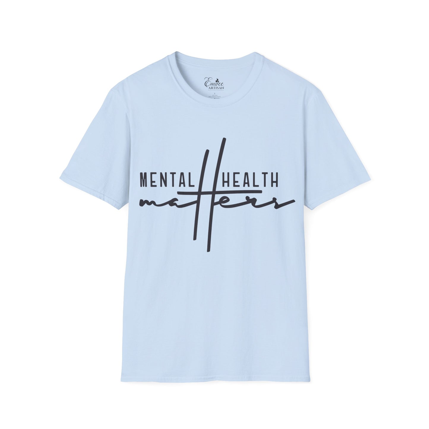 MENTAL HEALTH MATTERS (Unisex Softstyle T-Shirt)