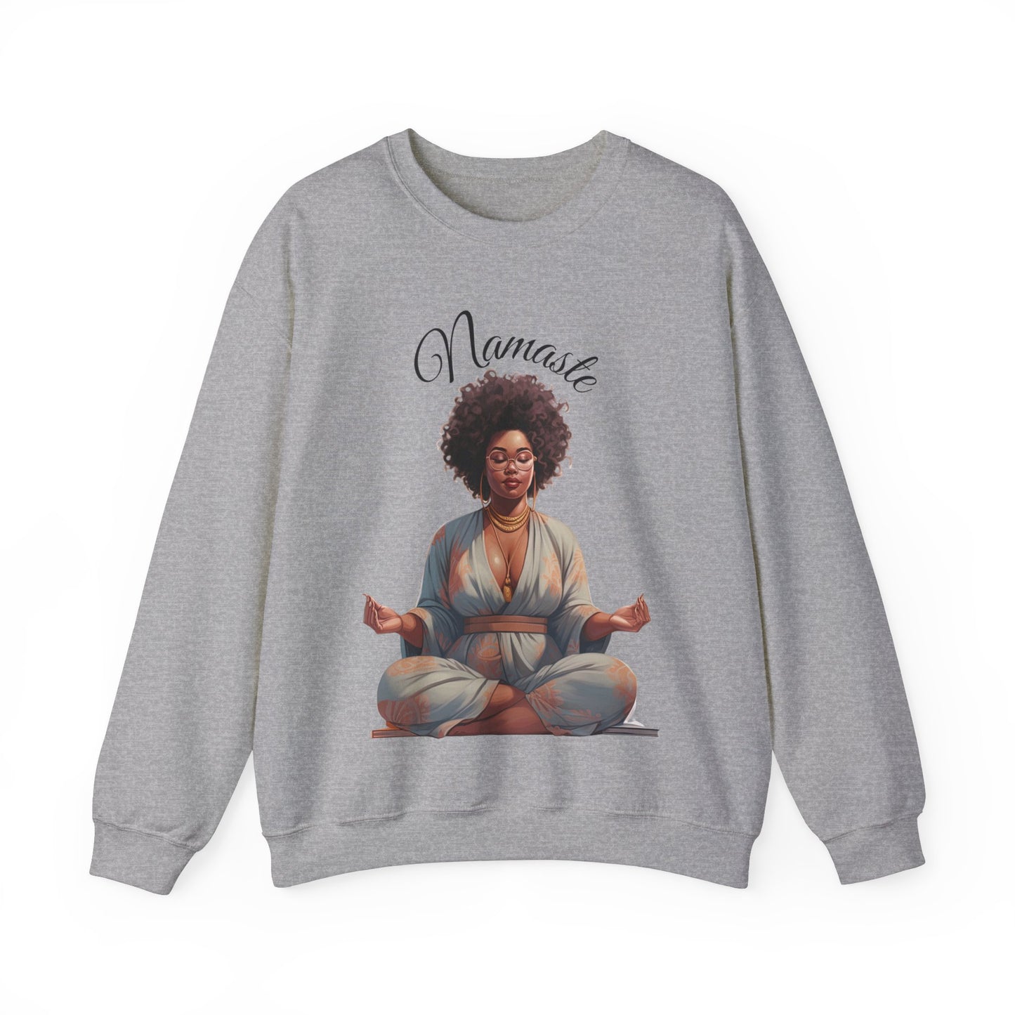 NAMASTE (Unisex Heavy Blend™ Crewneck Sweatshirt)