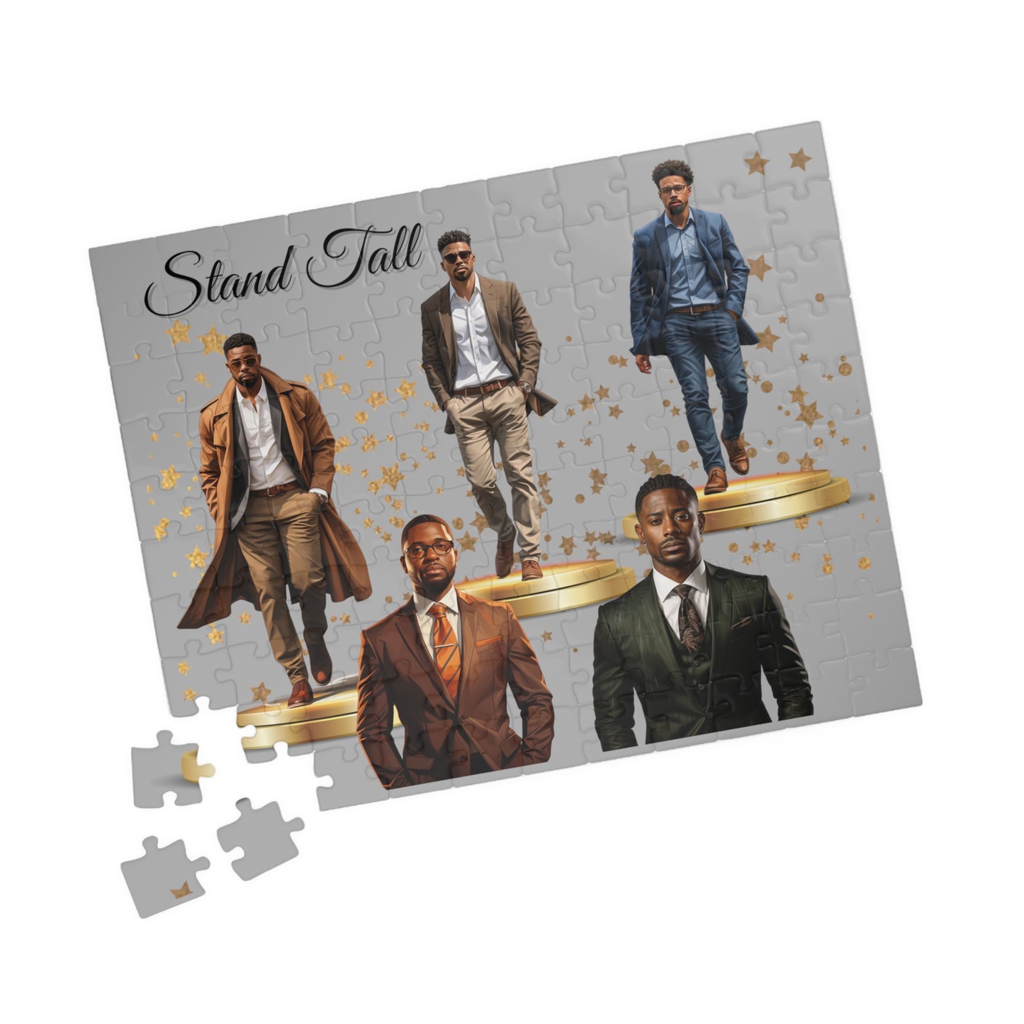 Stand Tall Men Puzzle (110 piece)