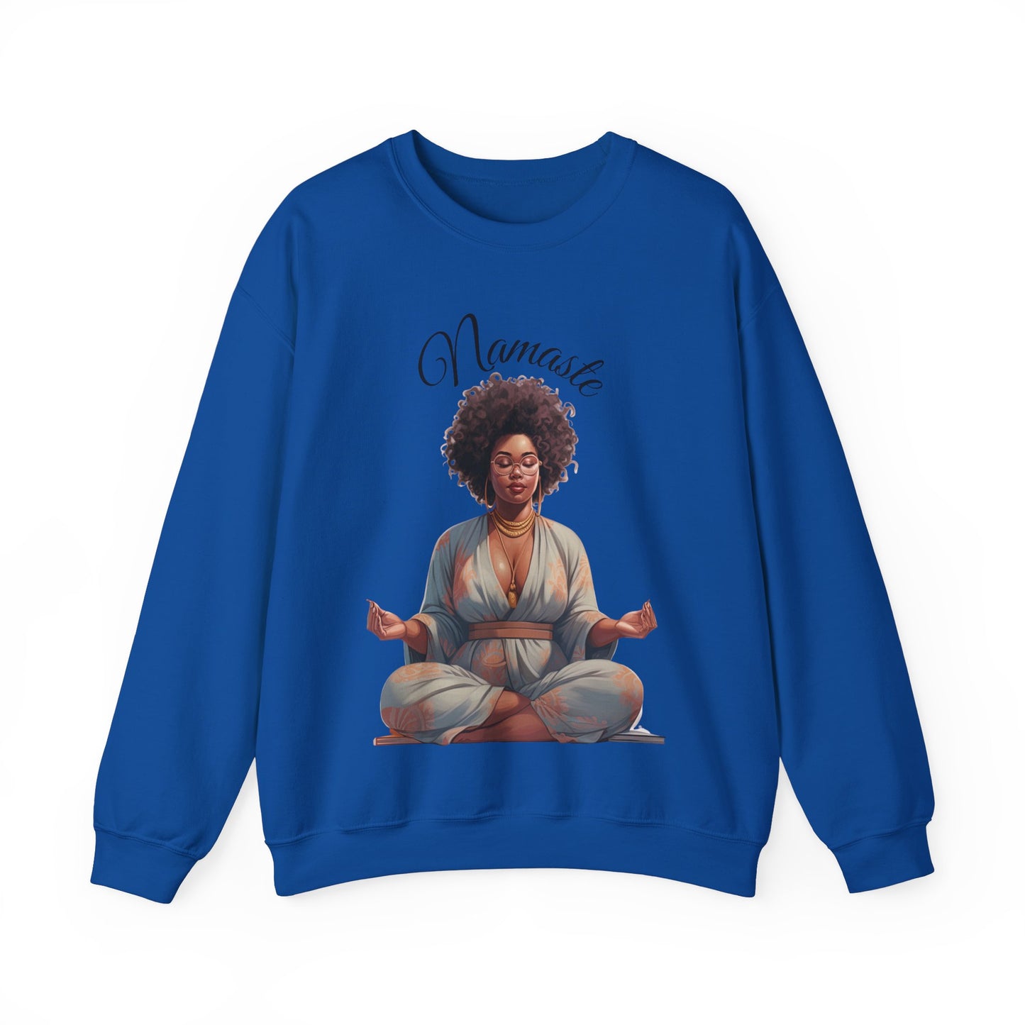 NAMASTE (Unisex Heavy Blend™ Crewneck Sweatshirt)