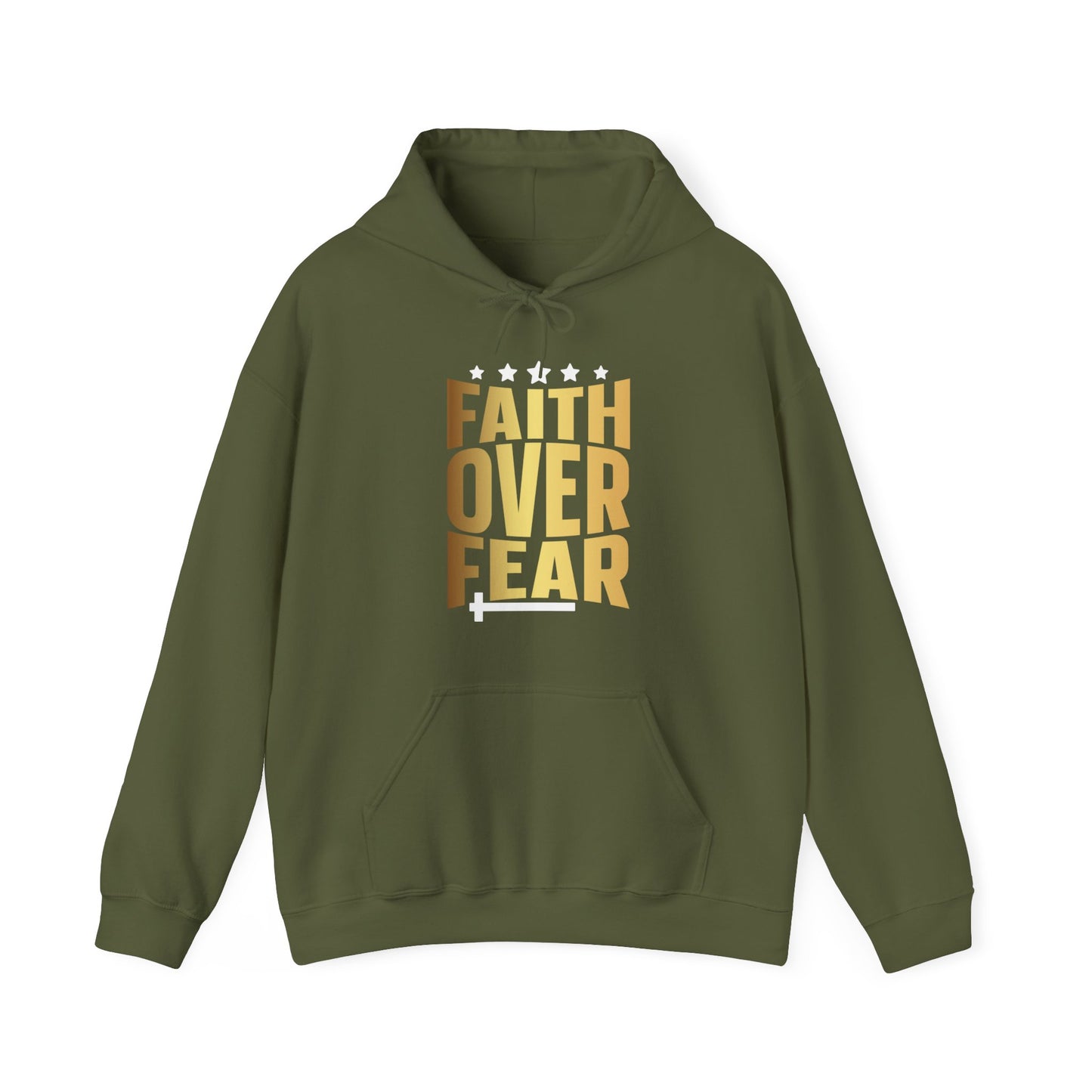 Faith Over Fear (Unisex Heavy Blend™ Hooded Sweatshirt)