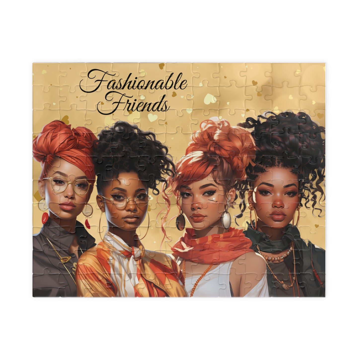 Fashionable Friends Puzzle (110 piece)