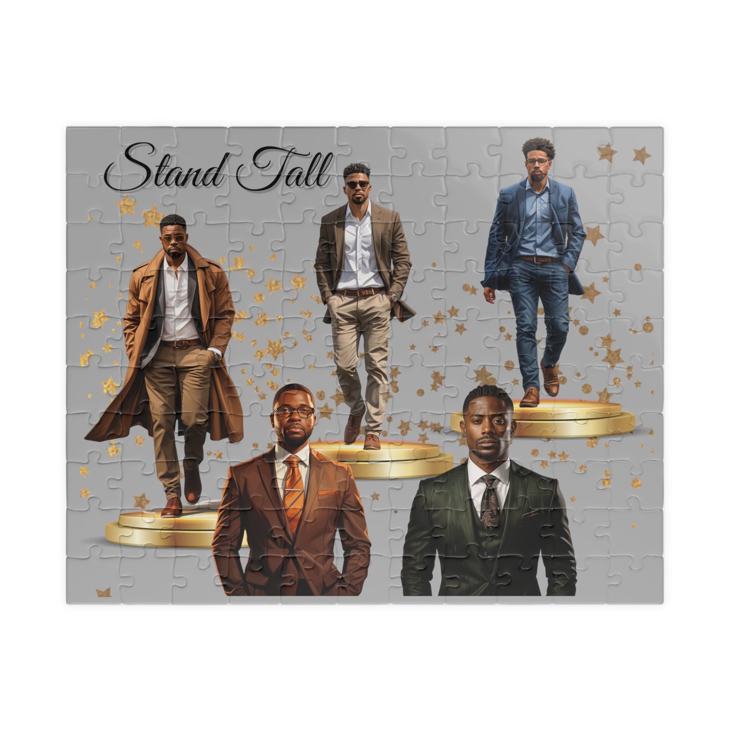 Stand Tall Men Puzzle (110 piece)