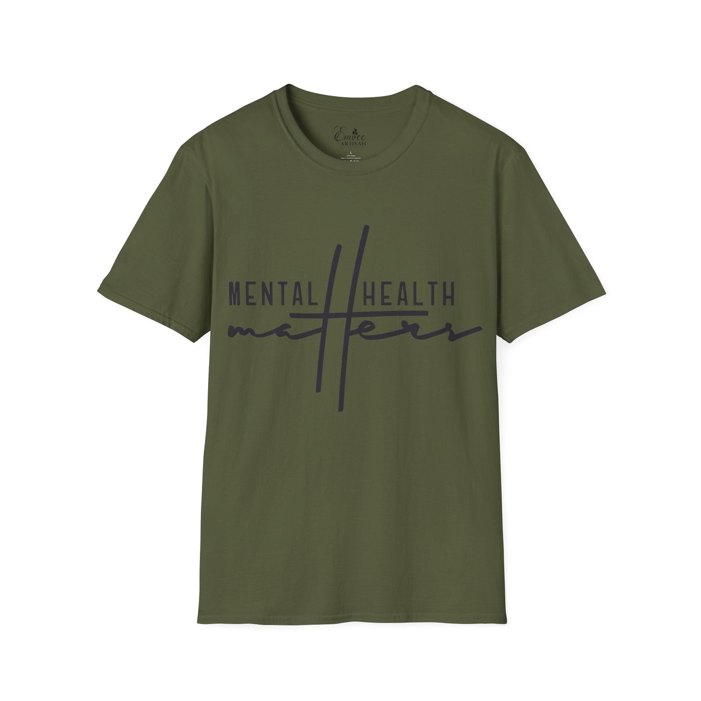 MENTAL HEALTH MATTERS (Unisex Softstyle T-Shirt)