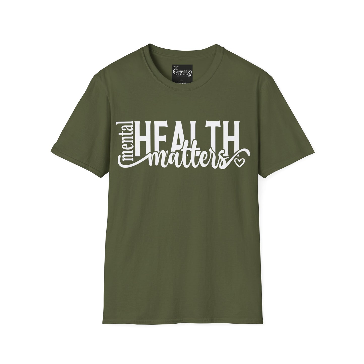 Mental Health Matters (Unisex Softstyle T-Shirt)