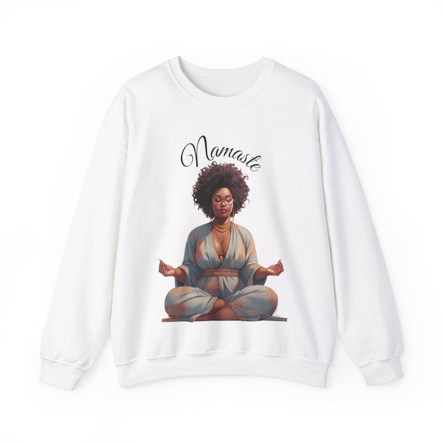 NAMASTE (Unisex Heavy Blend™ Crewneck Sweatshirt)