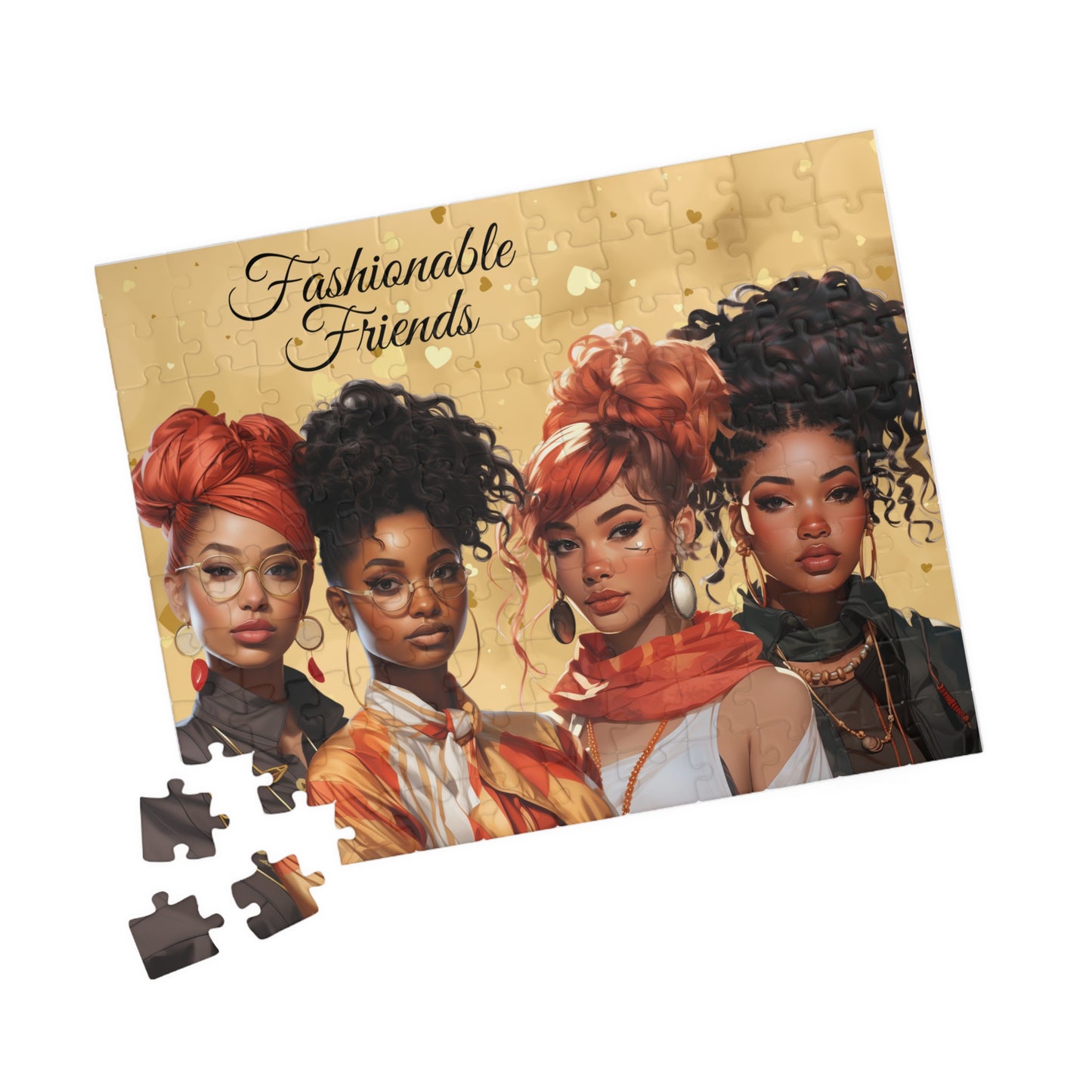 Fashionable Friends Puzzle (110 piece)