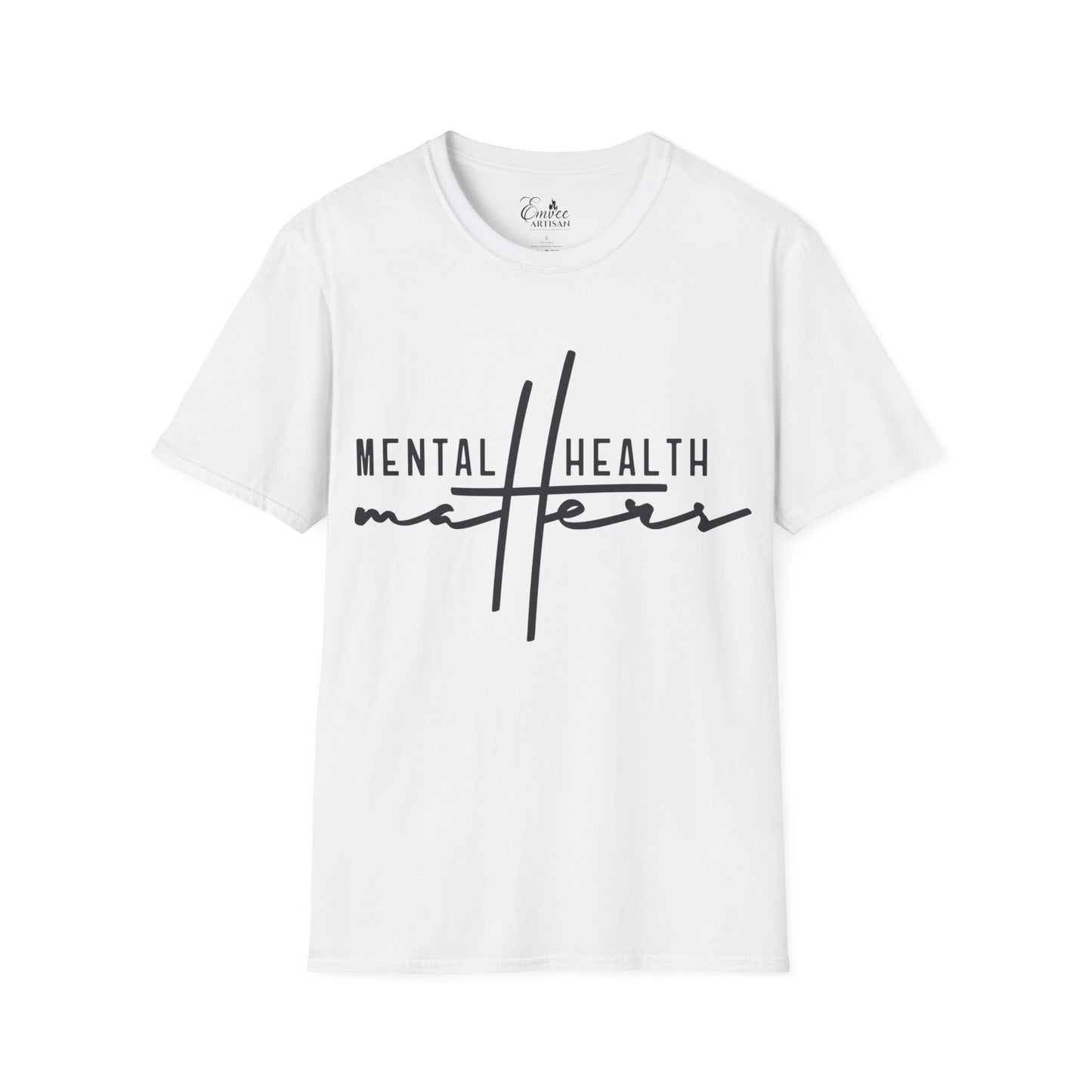 MENTAL HEALTH MATTERS (Unisex Softstyle T-Shirt)