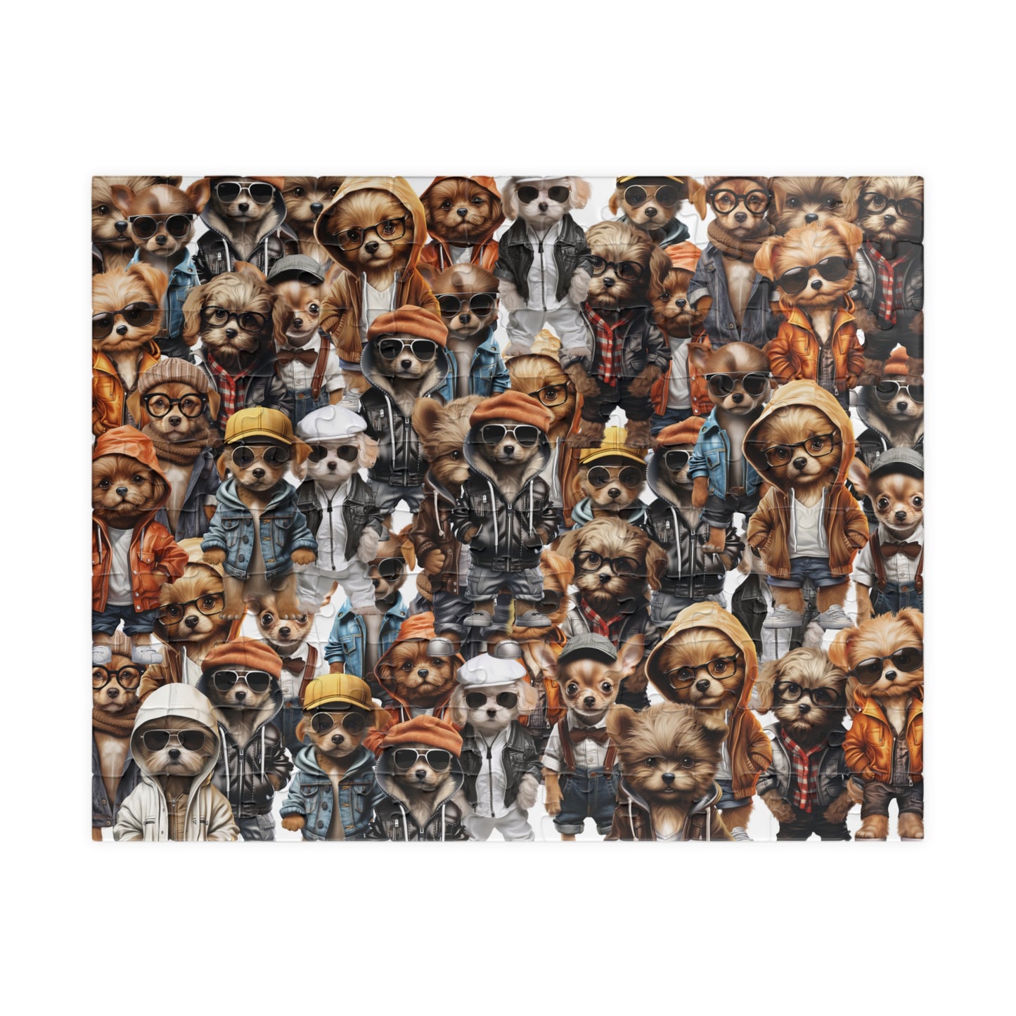 Pups Puzzle (110 piece)