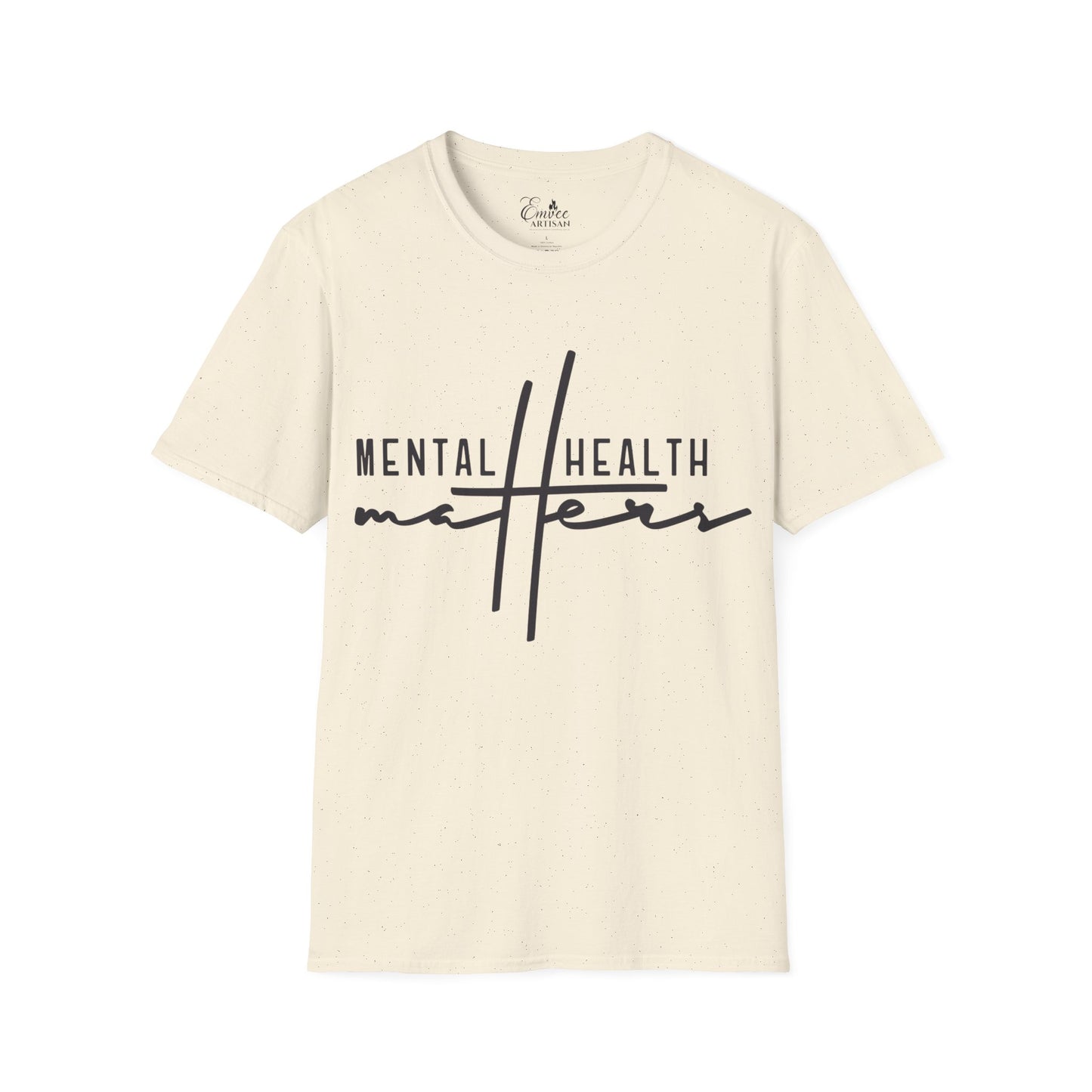 MENTAL HEALTH MATTERS (Unisex Softstyle T-Shirt)