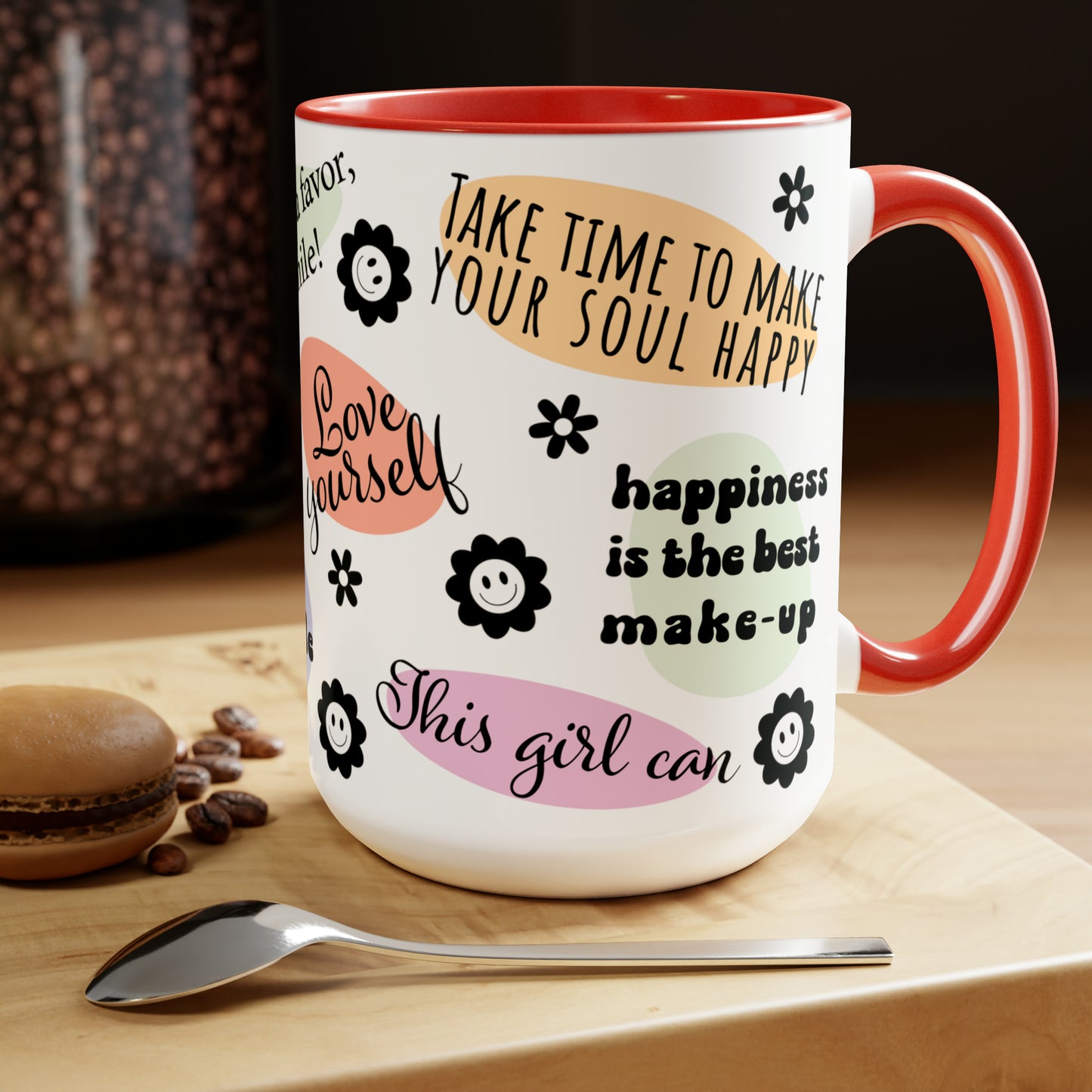 Self-Love Coffee Mugs, 15oz