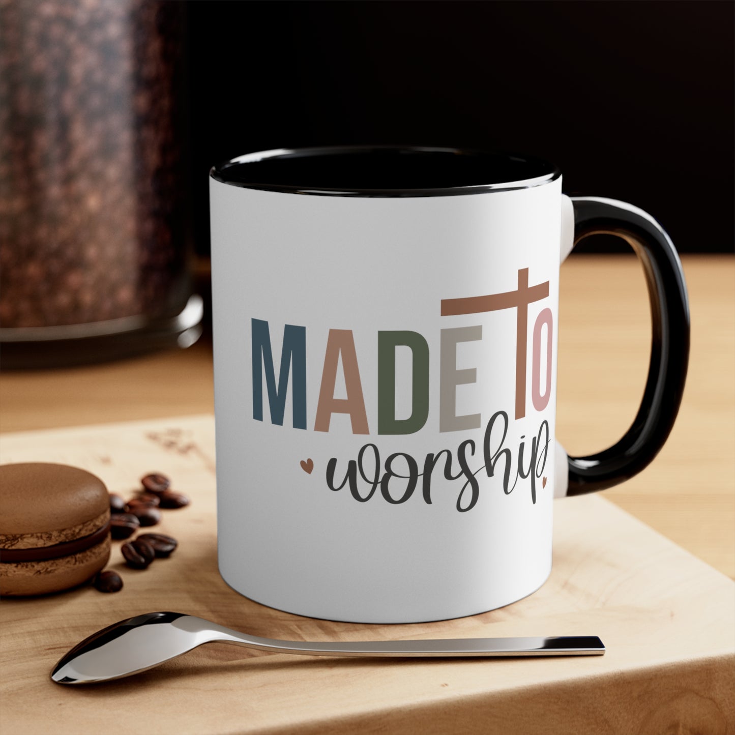 Made to Worship,  Coffee Mug, 11oz