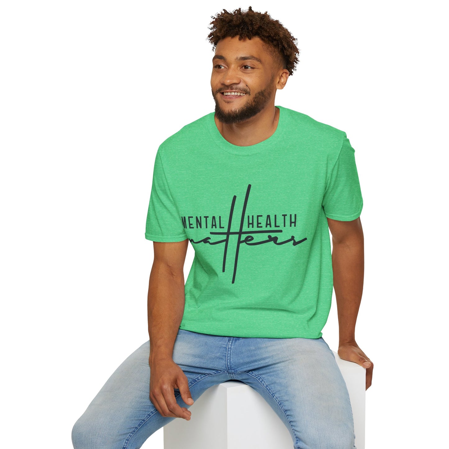 MENTAL HEALTH MATTERS (Unisex Softstyle T-Shirt)