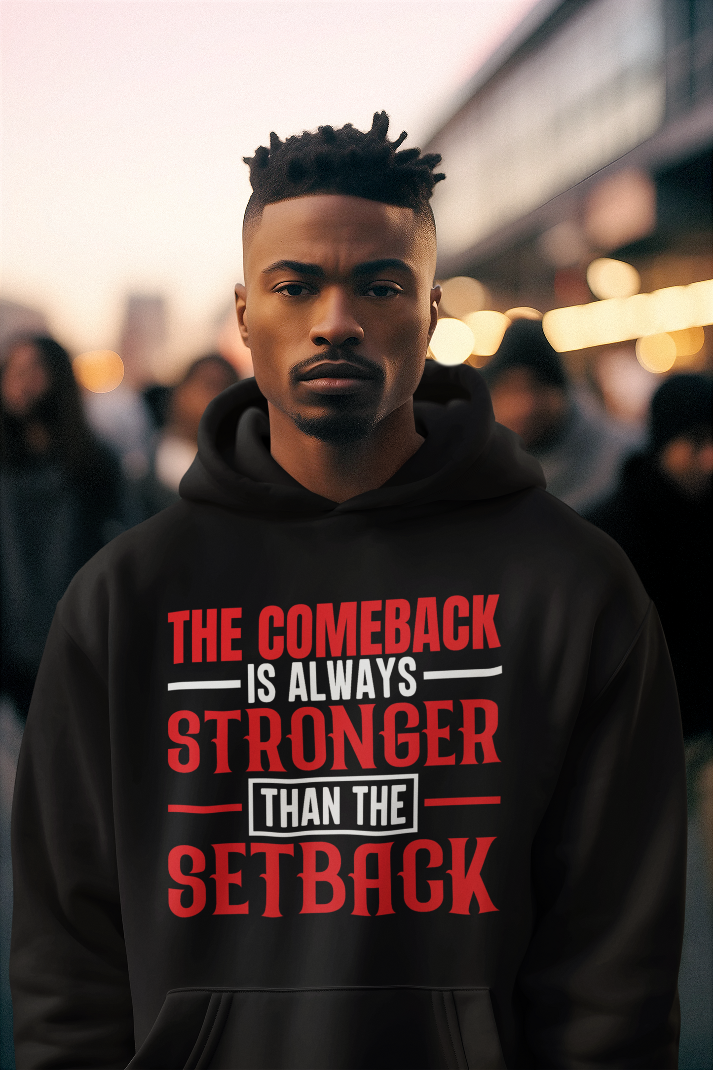 The Comeback is Always Stronger (Unisex Heavy Blend™ Hooded Sweatshirt)