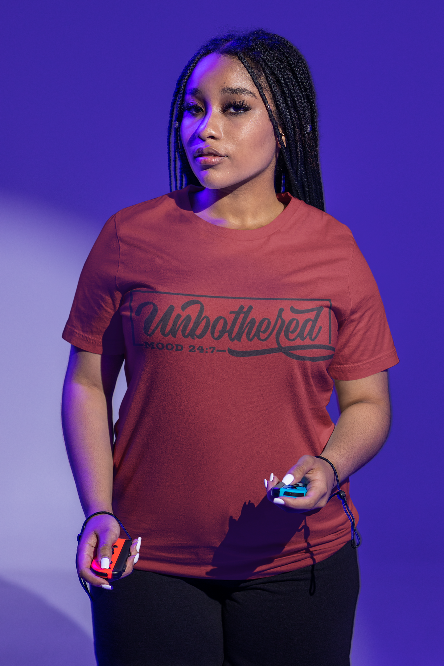 UNBOTHERED (Unisex Softstyle T-Shirt)