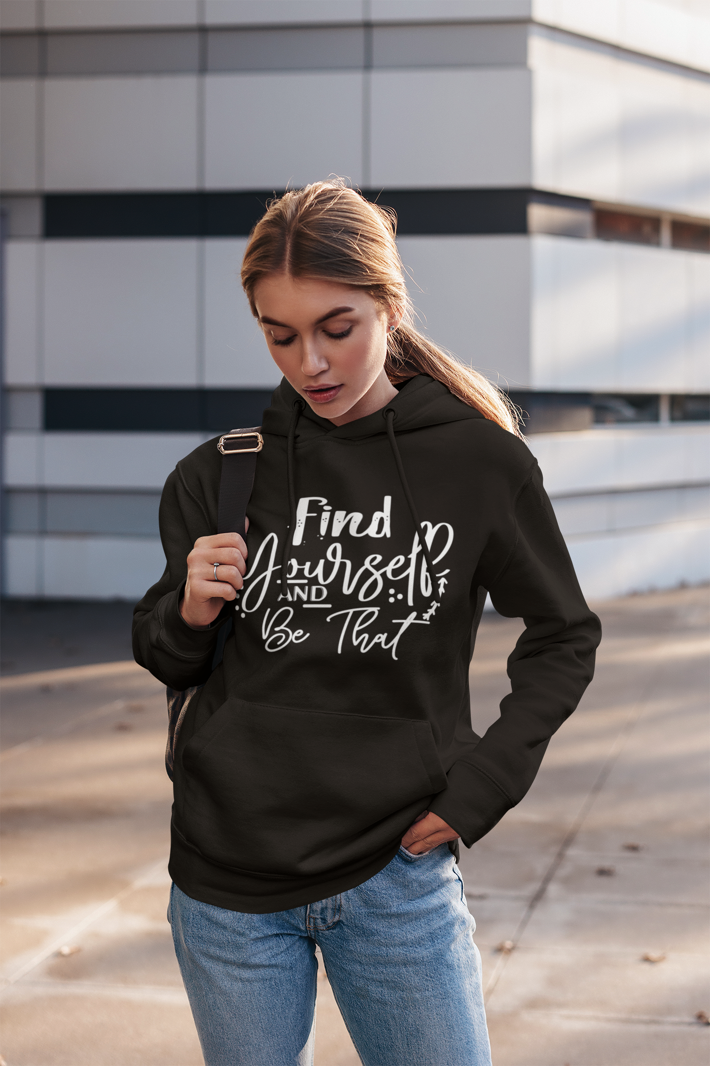 Find Yourself and Be That (Unisex Heavy Blend™ Hooded Sweatshirt)