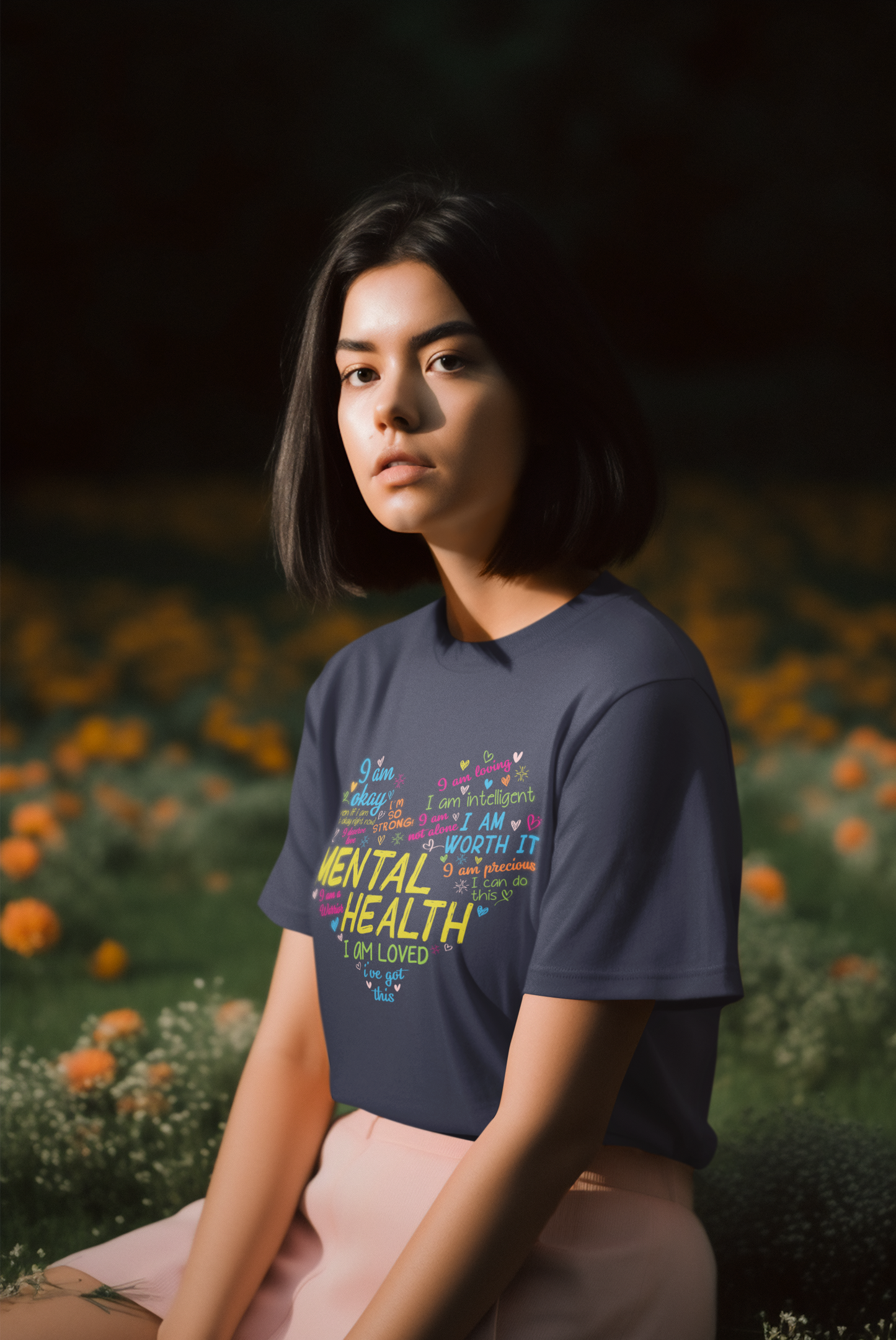 Mental Health, I am loved (Unisex Softstyle T-Shirt)